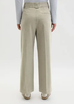 Hose Model Mea straight aus Organic Cotton-Twill
