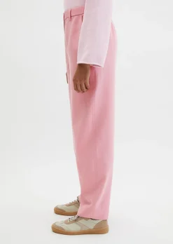 Hose Model Minu barrel aus Lyocell-Leinen-Mix