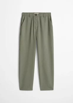 Hose Model Minu barrel aus Lyocell-Leinen-Mix