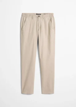 Hose Model Stig Jogger shaped aus Two-Tone Organic Cotton Stretch