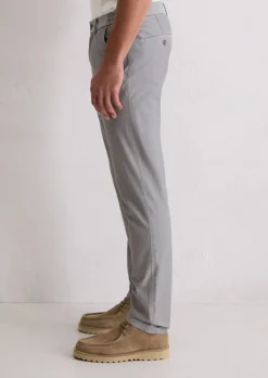 Hose Model Stig Jogger shaped aus Two-Tone Organic Cotton Stretch