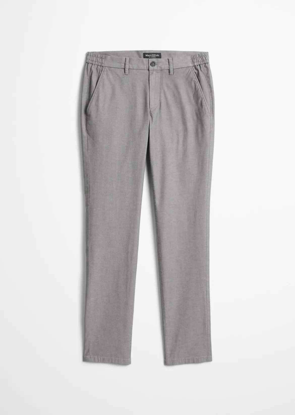 Hose Model Stig Jogger shaped aus Two-Tone Organic Cotton Stretch