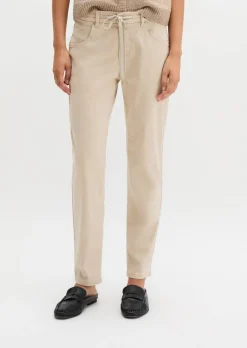 Hose Model Theda boyfriend cropped mit TENCEL™ Lyocell
