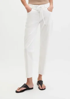 Hose Model Theda boyfriend mit TENCEL™ Lyocell