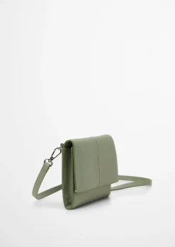 2in1 Crossbody Bag aus fein genarbtem Rindleder