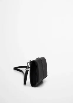 2in1 Crossbody Bag aus fein genarbtem Rindleder