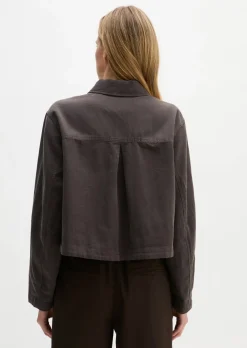 Indoor-Jacke A-Shape aus Organic Cotton-Lyocell-Leinen-Mix