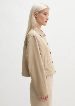Indoor-Jacke A-Shape aus Organic Cotton-Lyocell-Leinen-Mix