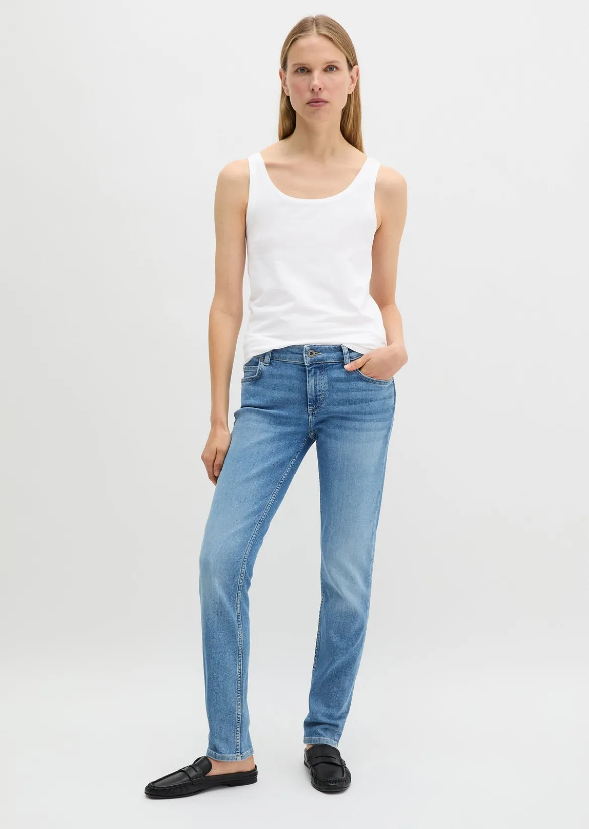 Jeans Model Alby slim aus Organic Cotton Stretch