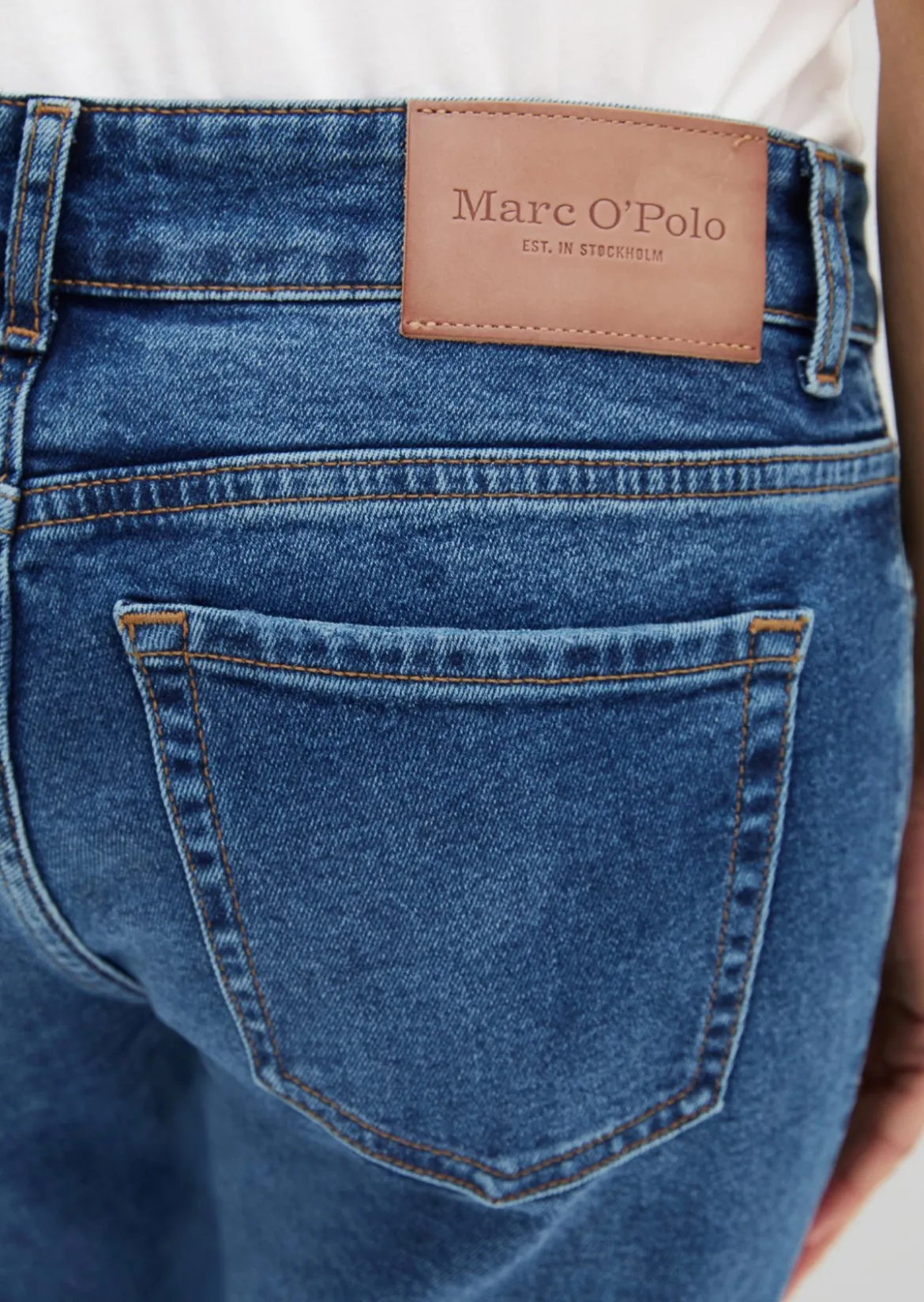 Jeans Model Alby straight aus Bio-Baumwolle-Mix