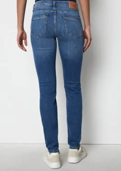 Jeans Model Alva slim aus stretchigem Organic Cotton-Mix