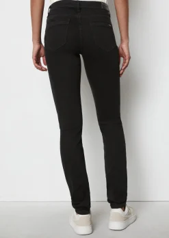 Jeans Model Alva slim aus stretchigem Bio-Baumwoll-Mix