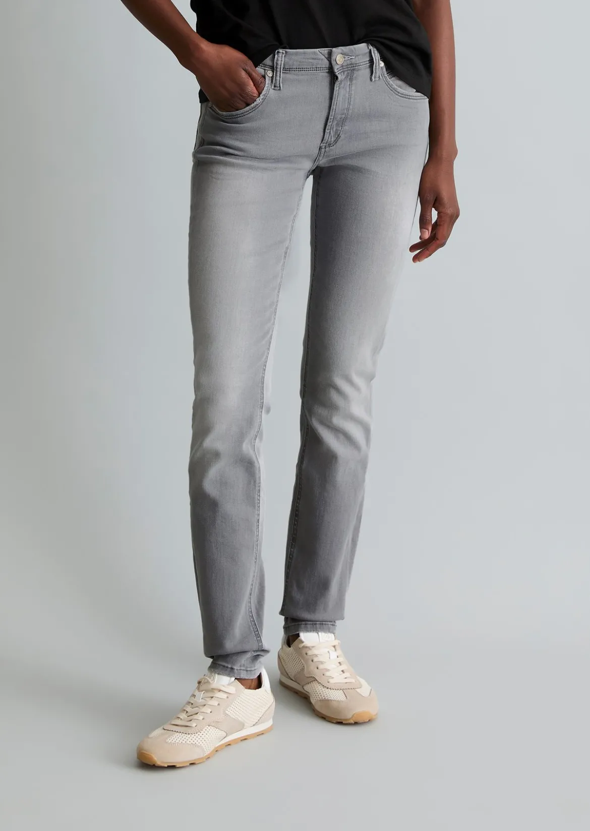 Jeans Model Alva slim aus Organic Cotton-Mix