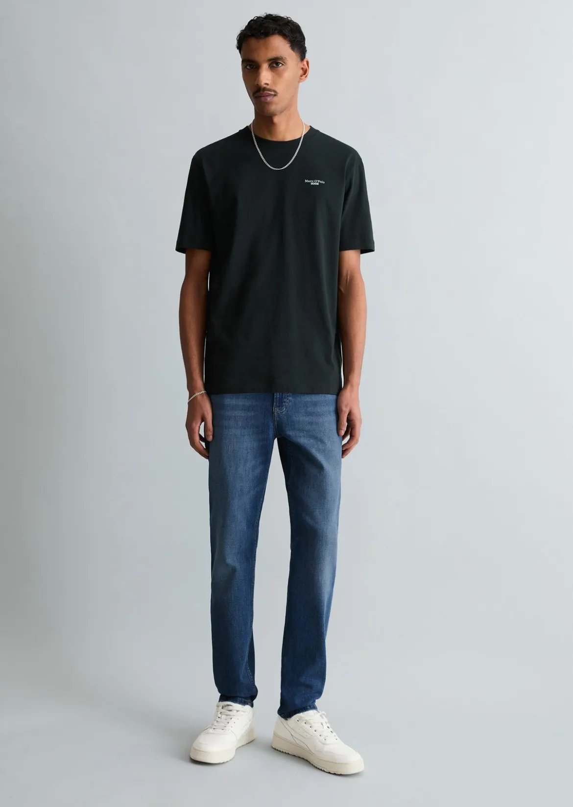 Jeans Model Ando skinny aus Bio-Baumwoll-Mix