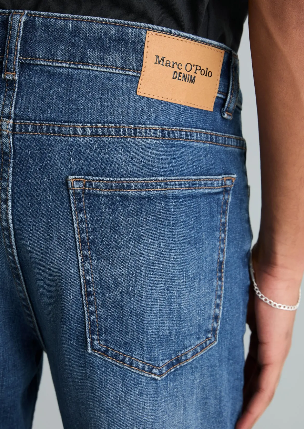 Jeans Model Ando skinny aus Bio-Baumwoll-Mix