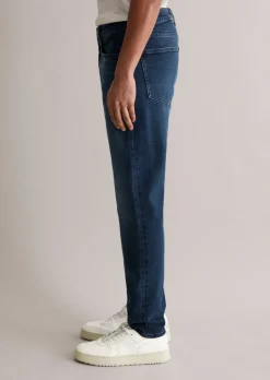 Jeans Model Aric tapered aus Bio-Baumwoll-Mix