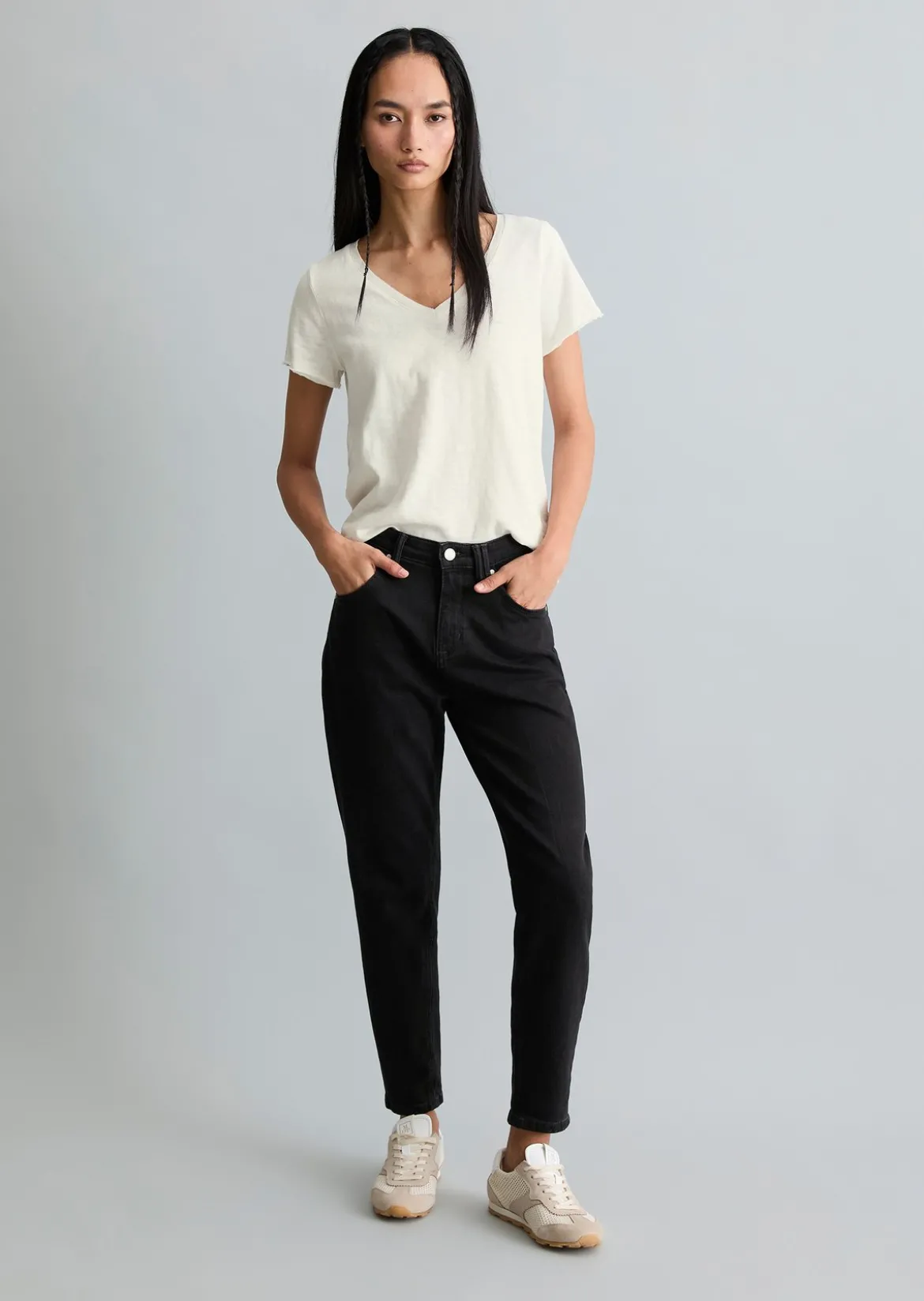 Jeans Model Freja boyfriend aus stretchigem Organic-Cotton-Mix