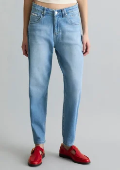 Jeans Model Freja boyfriend ankle-length aus Organic Cotton-Lyocell-Mix