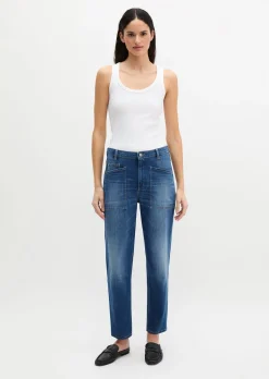 Jeans Model Iva boyfriend aus softem Cashmere Touch Denim