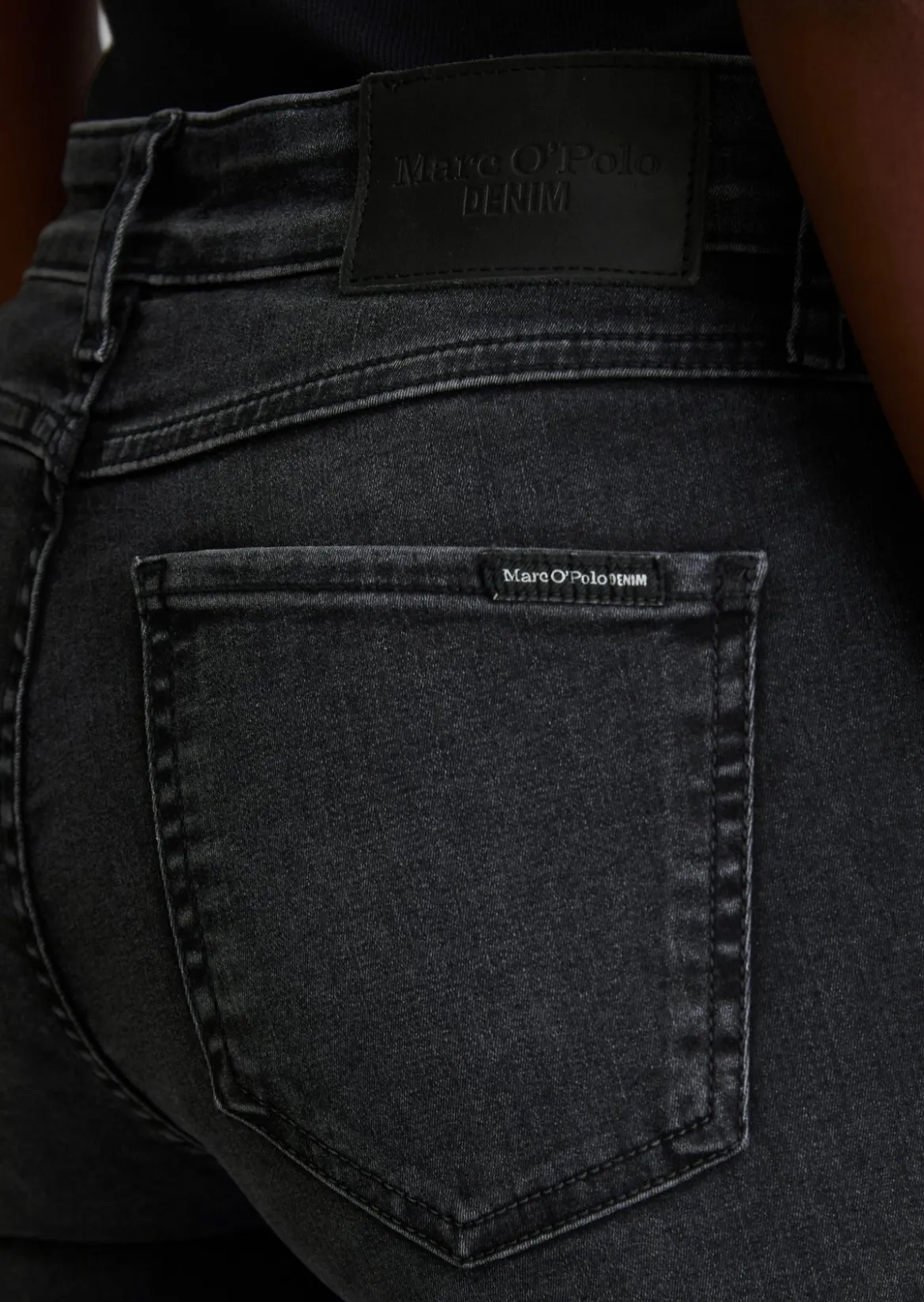 Jeans Model Kaj skinny cropped aus Bio-Baumwoll-Mix