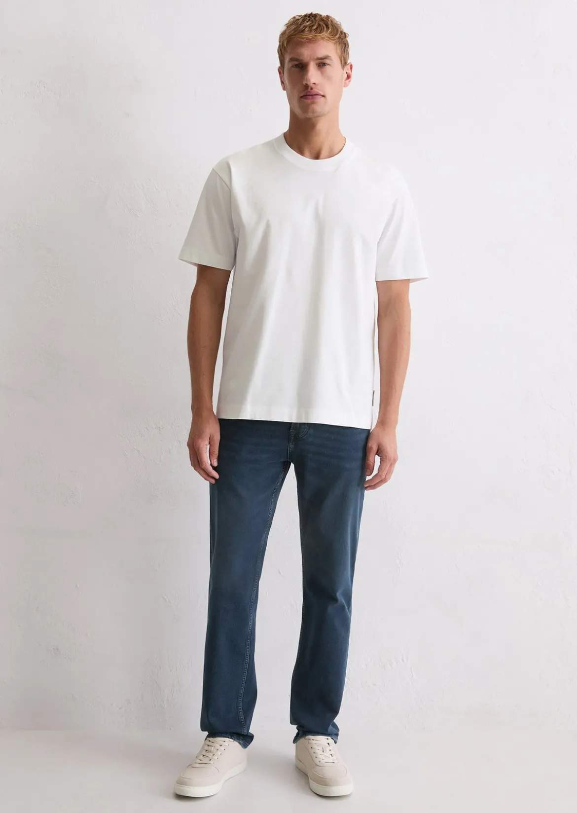 Jeans Model Kalmo straight aus Bio-Baumwoll-Mix