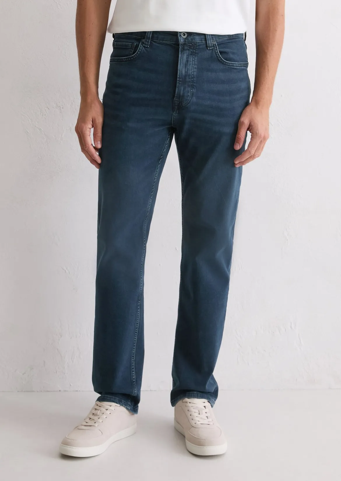 Jeans Model Kalmo straight aus Bio-Baumwoll-Mix