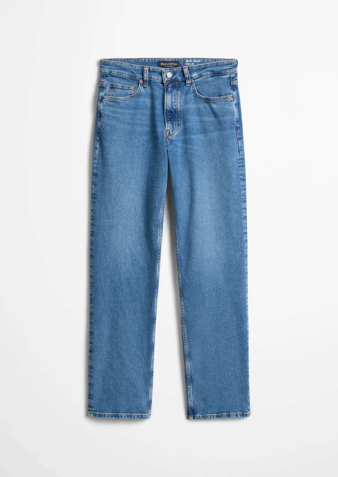 Jeans Model Kalmo straight aus Bio-Baumwoll-Mix