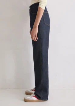 Jeans Model Kiruna flared aus Organic-Cotton-Mix-Stretch