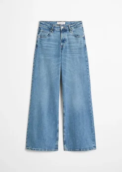 Jeans Model Lania wide aus Organic-Cotton-Polyester-Stretch
