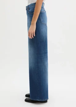 Jeans Model Lania wide aus Cashmere Touch Denim