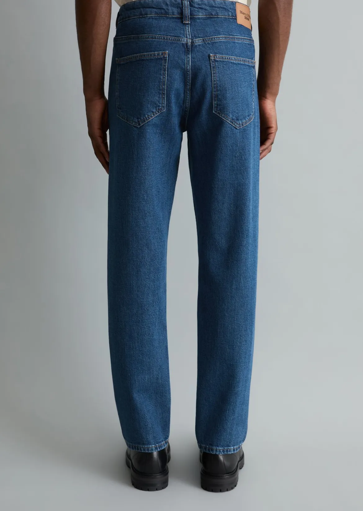 Jeans Model Linus tapered aus Bio-Baumwoll-Mix