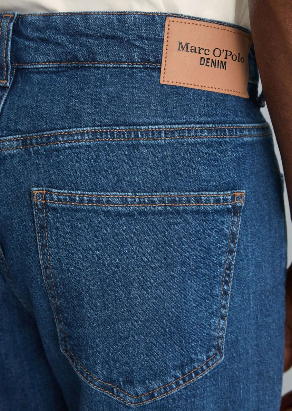 Jeans Model Linus tapered aus Bio-Baumwoll-Mix