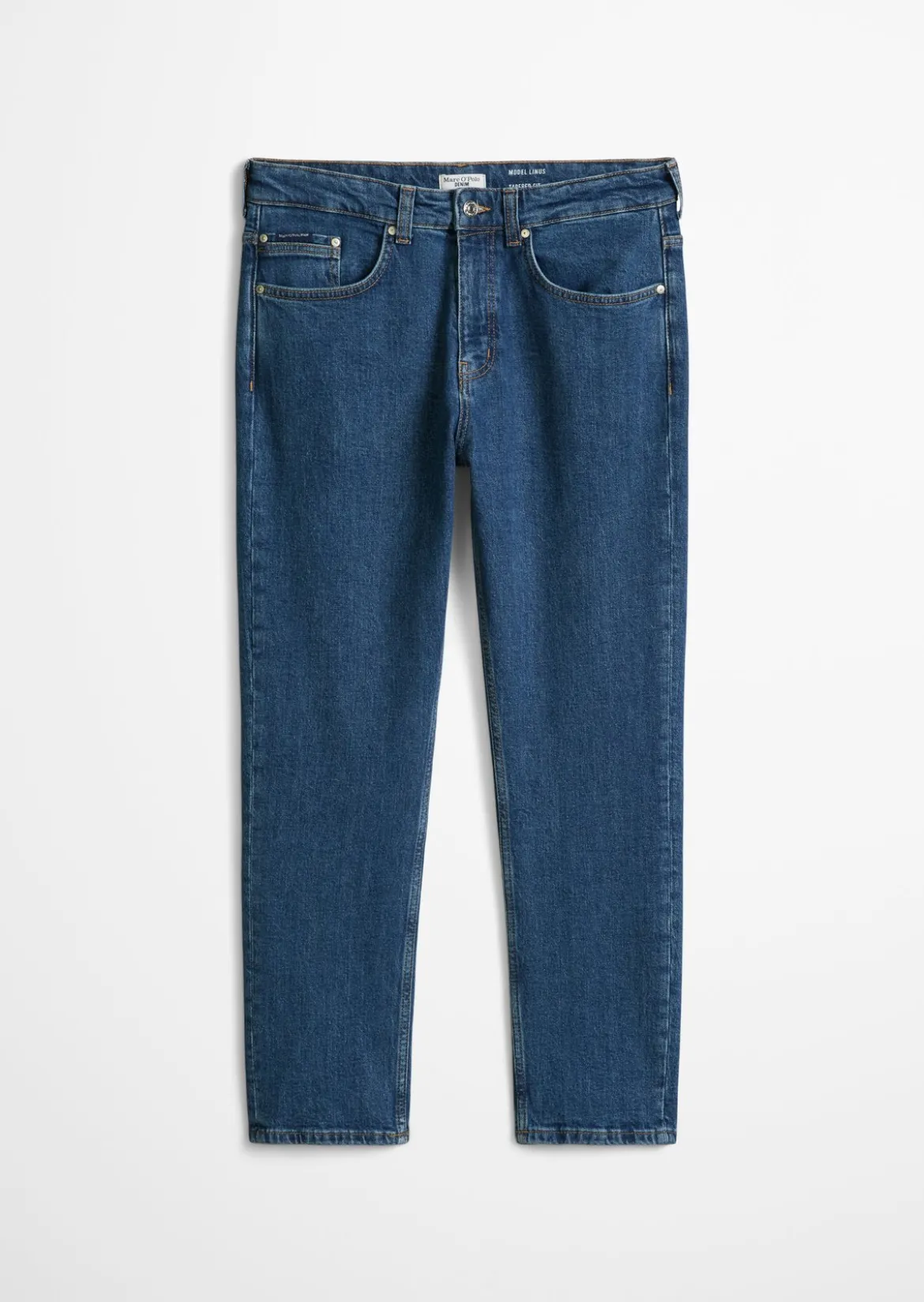 Jeans Model Linus tapered aus Bio-Baumwoll-Mix