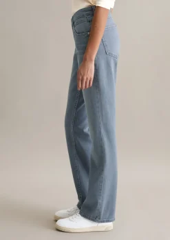 Jeans Model Nella bootcut aus Bio-Baumwoll-Stretch