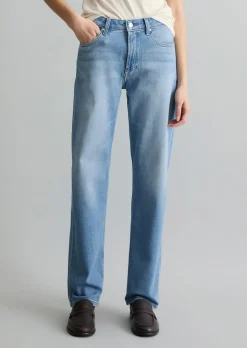 Jeans Model Olina straight aus weichem Organic Cotton-Lyocell-Mix