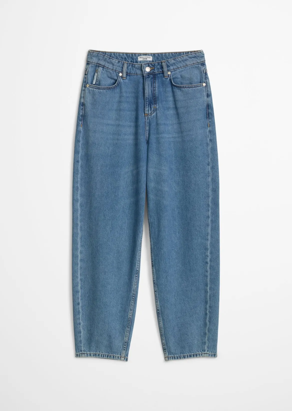 Jeans Model Stine relaxed barrel cropped aus reiner Baumwolle