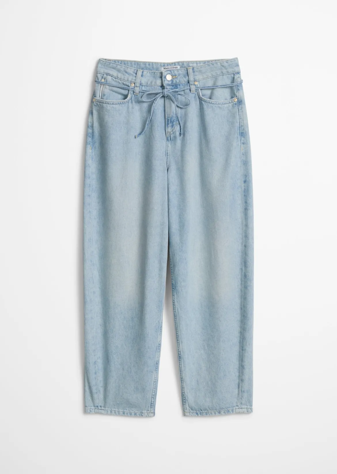 Jeans Model Stine relaxed barrel cropped aus reiner Baumwolle