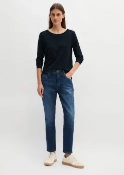 Jeans Model Theda boyfriend aus softem Baumwoll-Stretch