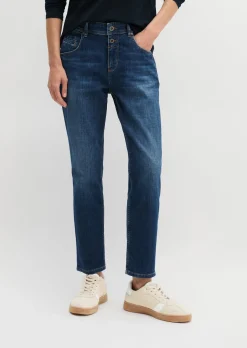 Jeans Model Theda boyfriend aus softem Baumwoll-Stretch