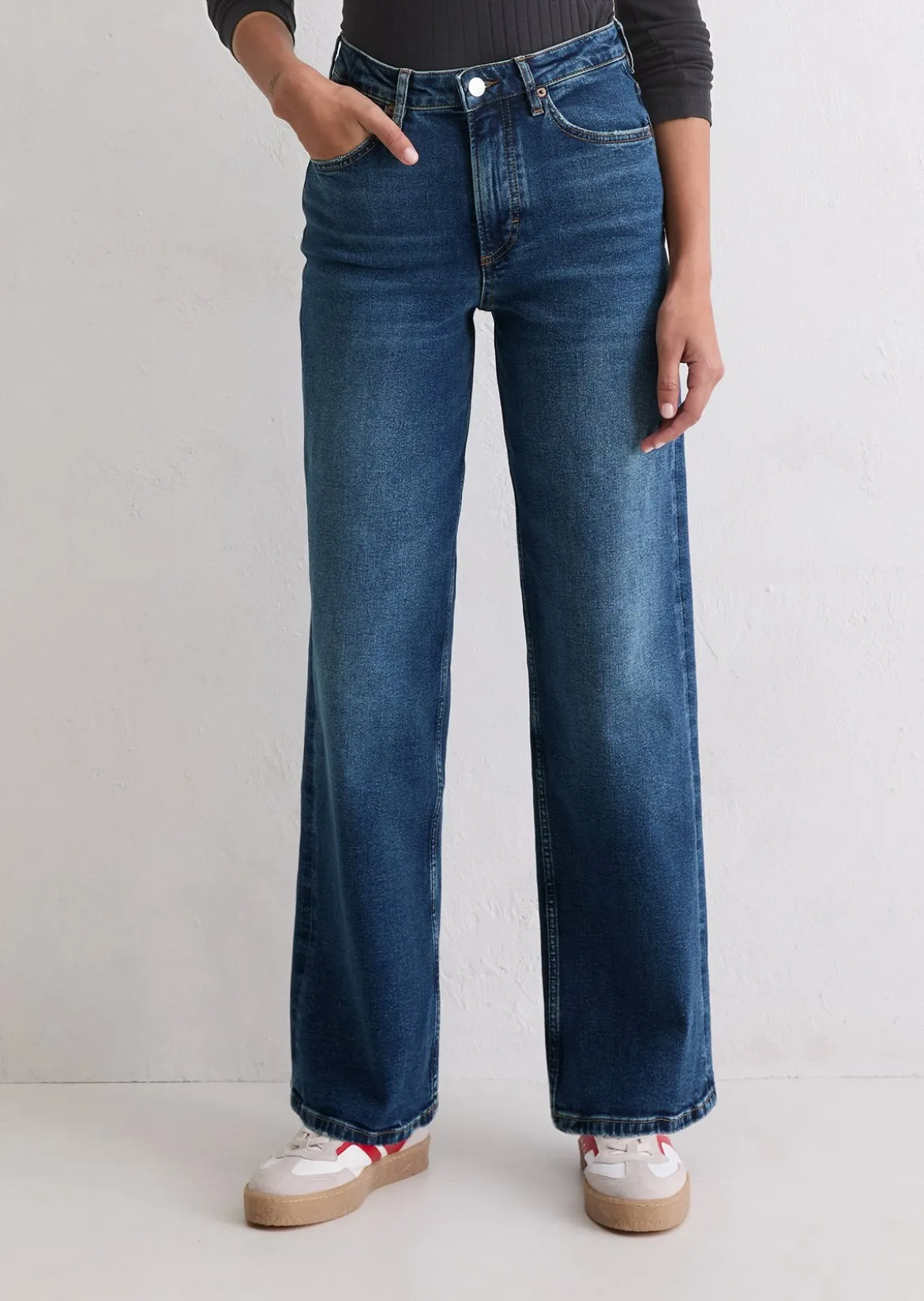 Jeans Model Tolva wide aus Organic-Cotton-Mix-Stretch