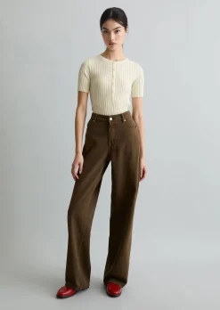 Jeans Model Tomma wide aus Organic Cotton-Lyocell-Modal-Mix