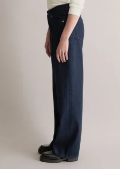 Jeans Model Tomma wide aus Bio-Baumwolle ohne Stretch