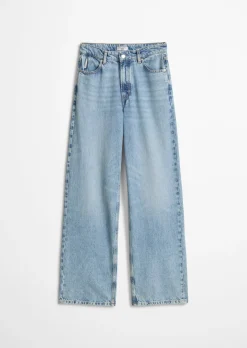 Jeans Model Tomma wide aus leichter Bio-Baumwoll-Qualität
