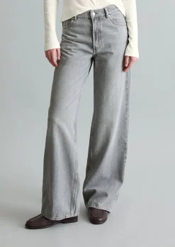 Jeans Model Tomma wide aus Bio-Baumwolle ohne Stretch