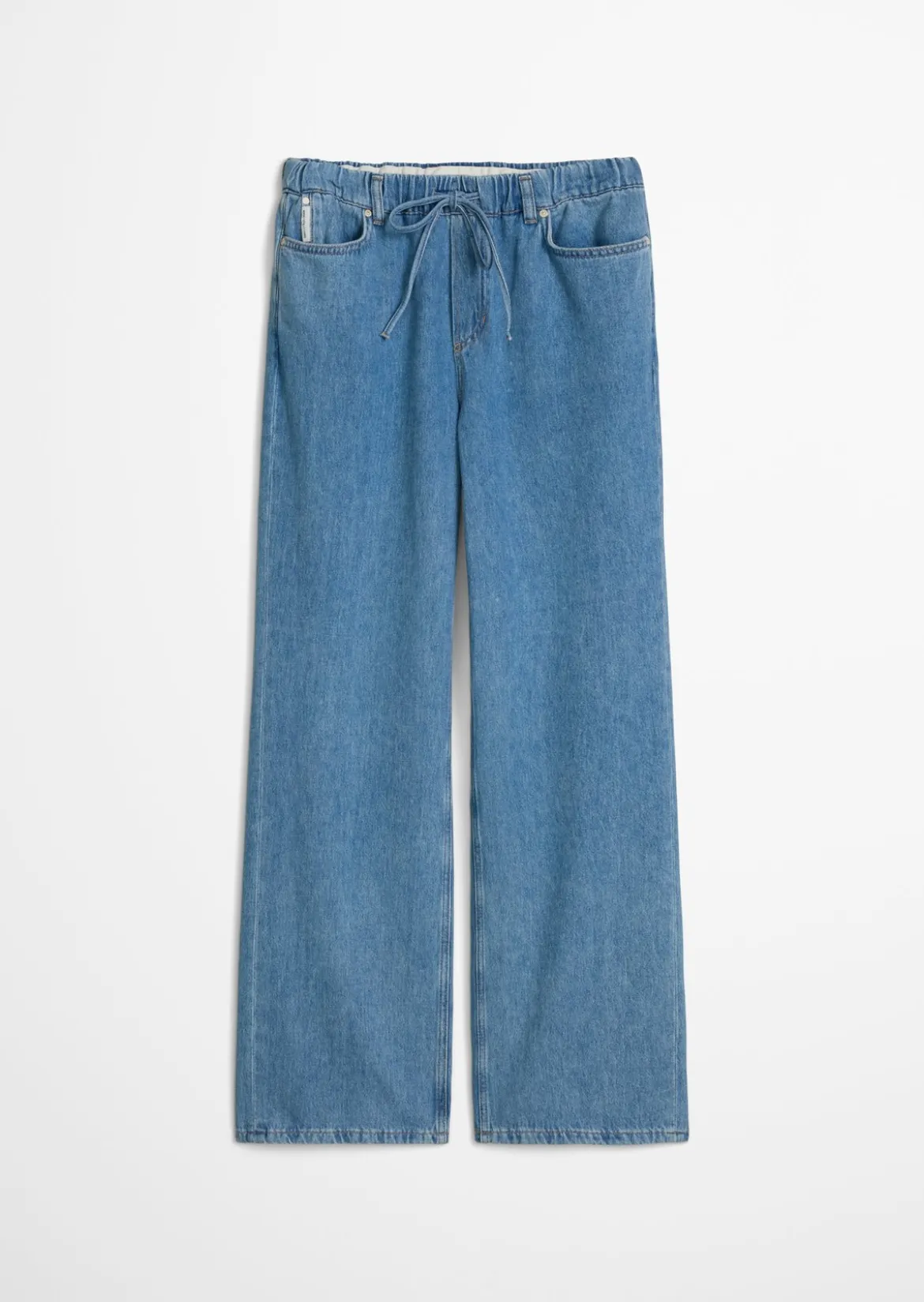 Jeans Model Tomma wide mit elastischem Bund