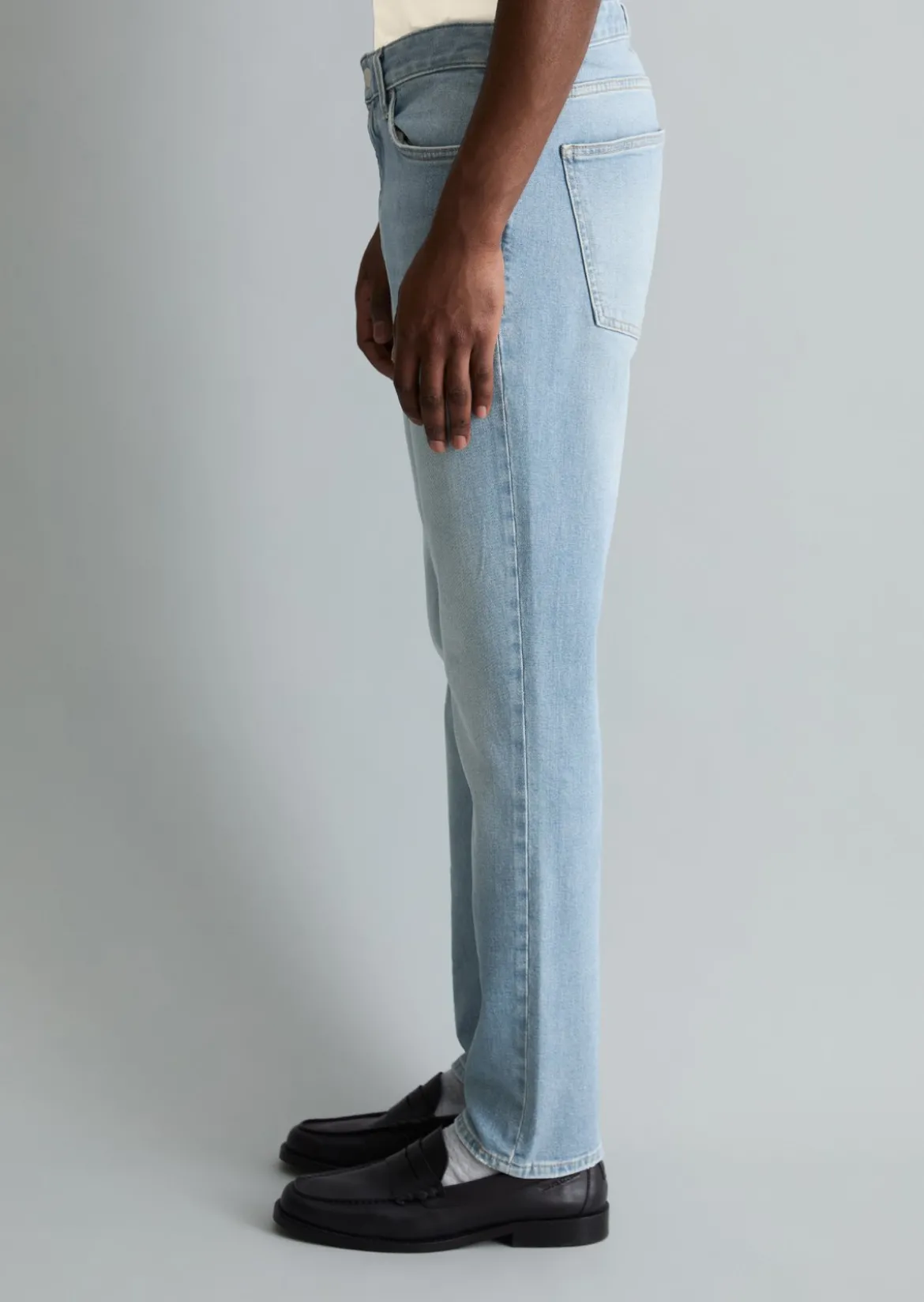Jeans Model Vidar slim aus Bio-Baumwolle-Mix