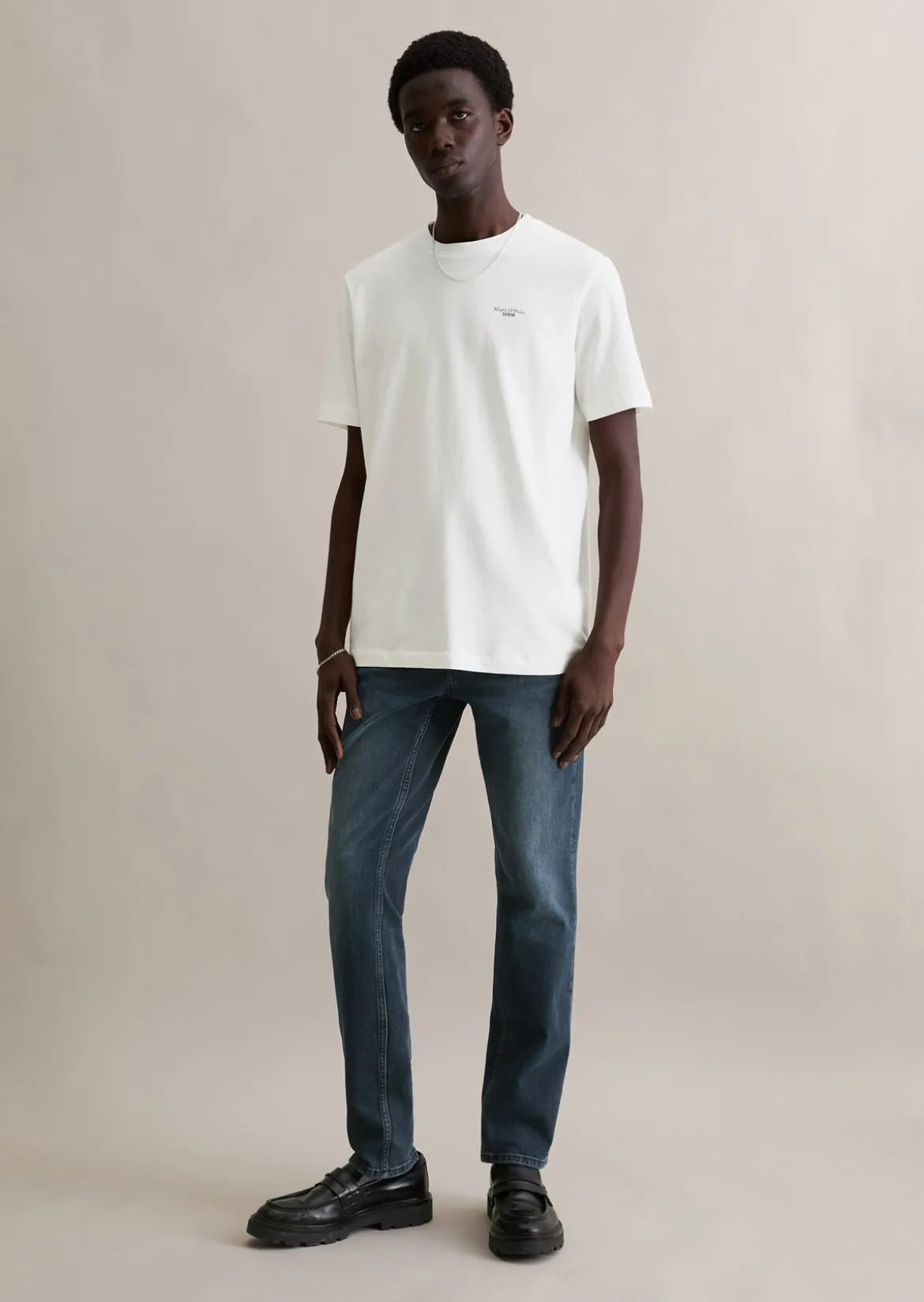 Jeans Model Vidar slim aus hochwertigem Bio-Baumwolle-Mix
