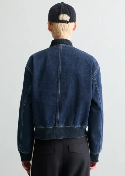 Jeans-Blouson regular aus Rigid Denim