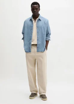 Jeanshemd regular aus leichtem TENCEL™ Lyocell-Denim