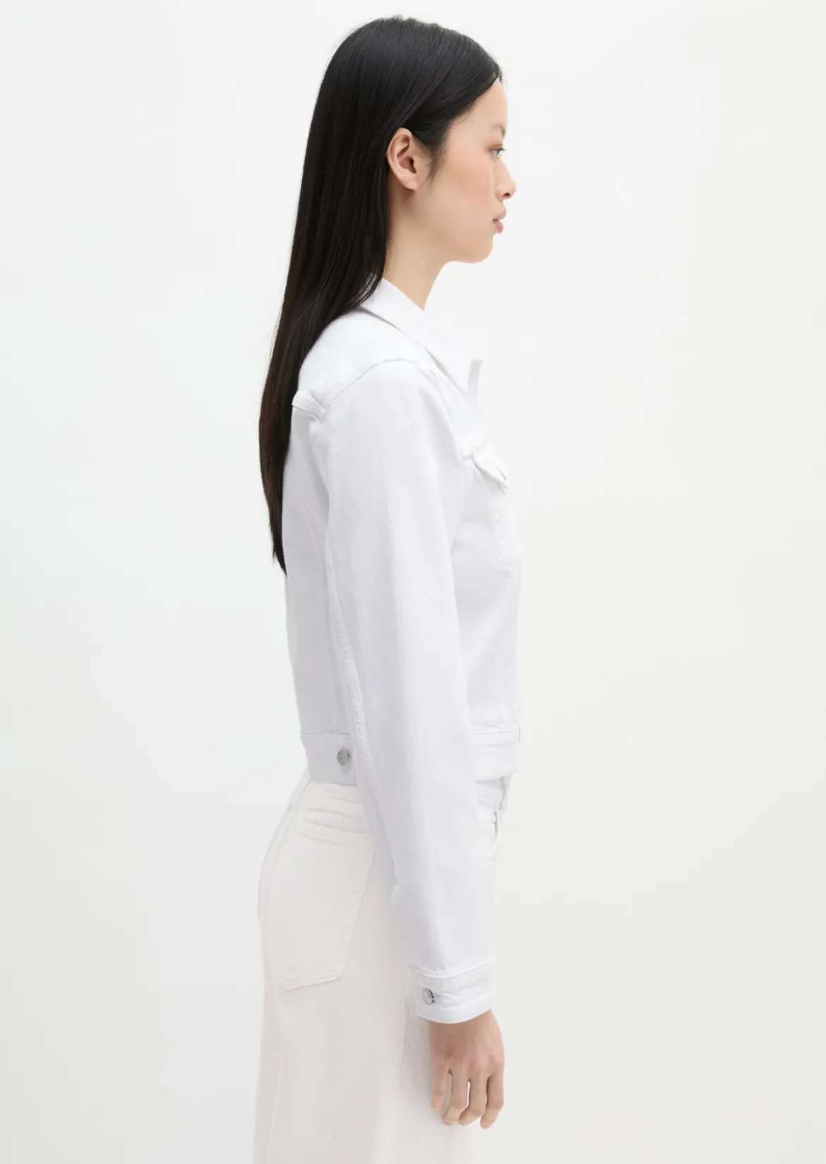 Jeansjacke relaxed aus Organic Cotton-Mix